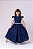 Vestido Ysa Kids Ariane Longo Azul Marinho - Imagem 1