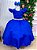 Vestido Ysa Kids Ariane Longo Azul Royal - Imagem 5