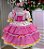 Vestido Bella Child Junino Forró Junino Rosa - Imagem 6