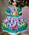 Vestido Junino Mimadine Luxo Pietra - Imagem 1
