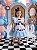 Romper/Vestido Princesa Belli Alice no Pais das Maravilhas - Imagem 1