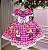 Vestido Junino Tematico Luxo Turma da Monica - Imagem 8