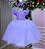 Vestido Juvenil Miss Cherry Paloma Lilas - Imagem 1