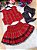 Conjunto Junino Miss Cherry Melissa Xadrez Vermelho - Imagem 4