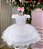 Vestido Vitoria Kids Maria Flor Branco - Imagem 1