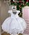 Vestido Vitoria Kids Maria Helena Branco - Imagem 4