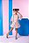 Conjunto Banana Club Alice Rosa Bebe - Imagem 1