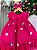 Vestido Vila Lele Jardim das Borboletas Baby Liz Pink - Imagem 5