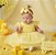 Vestido Menina Bonita Bebe Julieta Amarelo - Imagem 2