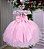 Vestido Infantil Menina Bonita Beatriz Rosa Bebe - Imagem 5