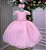Vestido Infantil Menina Bonita Beatriz Rosa Bebe - Imagem 1