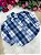 Camisa Xadrez Junina Junior Azul - Imagem 1