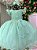 Vestido Menina Bonita Maju Verde Menta - Imagem 5