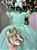 Vestido Menina Bonita Maju Verde Menta - Imagem 5