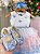 Vestido Vila Lele Bebe Lolo Saia Rosa e Azul - Imagem 3