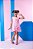 Vestido Blogueirinha Jojo Flor Rosa Bebe - Imagem 3