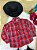 Camisa Xadrez Junina Pedro Vermelho - Imagem 2
