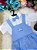 Conjunto Miss Cherry Meninos Bebe Theo Azul Bebe - Imagem 2