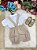 Conjunto Miss Cherry Meninos Bebe Theo Marrom - Bege - Imagem 3