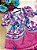 Vestido Bella Child Junino Celebração Caipira Pink - Imagem 2