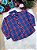 Camisa Xadrez Junina Juliano Azul Royal - Imagem 2