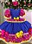 Vestido Junino Mimadine Luxo Samira - Imagem 3