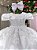 Vestido Enjoy Bebe Amelia Realeza Branco - Imagem 2