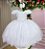 Vestido Infantil Menina Bonita Marcela Branco - Imagem 1