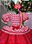 Vestido Junino Mimadine Luxo Mariana Vermelho - Imagem 3