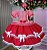 Vestido Junino Mimadine Luxo Mariana Vermelho - Imagem 1