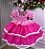 Vestido Junino Mimadine Luxo Mariana Pink - Imagem 3