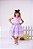 Vestido Ysa Kids Lauren Rosa - Colorido - Candy - Imagem 3