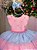 Vestido Ysa Kids Lauren Rosa - Colorido - Candy - Imagem 5