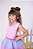 Vestido Ysa Kids Lauren Rosa - Colorido - Candy - Imagem 7
