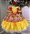 Vestido Marie Junino Quermesse de Luxo Amarelo - Imagem 1