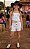 Conjunto Bloguerinha Jeans Branco Ludmila - Imagem 1