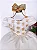Vestido Banana Club Off com Dourado Peito Flores - Imagem 2