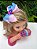 Laço Belli Tematico Stitch e angel + Pulseira Rosa e Azul - Imagem 1