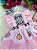 Romper/Vestido Princesa Belli Tematico Fazendinha - Imagem 5