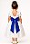Laço Opcional / Faixa Do Vestido Selena Azul Royal - Imagem 3