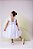 Vestido Infantil Menina Bonita Clarinha Branco - Imagem 7
