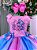 Vestido Tematico Luxo Stitch e Angel Rosa - Imagem 3
