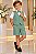 Conjunto Social Miss Cherry Leandro Colete Verde - Imagem 1