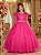 Vestido Banana Club Longo Diamante Pink - Imagem 1