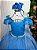 Vestido Banana Club Longo Diamante Azul Serenity - Imagem 4