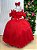 Vestido Banana Club Longo Doce Elegancia Vermelho - Imagem 2