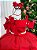 Vestido Banana Club Longo Doce Elegancia Vermelho - Imagem 4