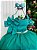 Vestido Banana Club Longo Doce Elegancia Verde Jade - Imagem 5