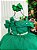 Vestido Banana Club Longo Doce Elegancia Verde Bandeira - Imagem 5