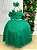 Vestido Banana Club Longo Doce Elegancia Verde Bandeira - Imagem 1